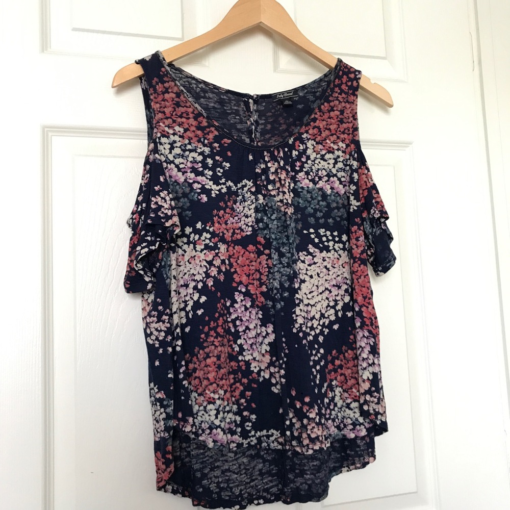 Lucky Brand Cold shoulder top